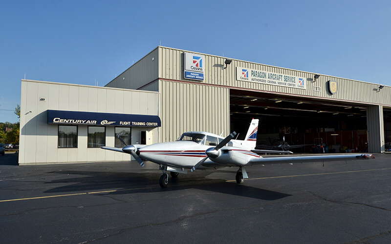 Century Air recurrent training simulator facility at Essex County Airport, Caldwell NJ, 30 minutes from NYC