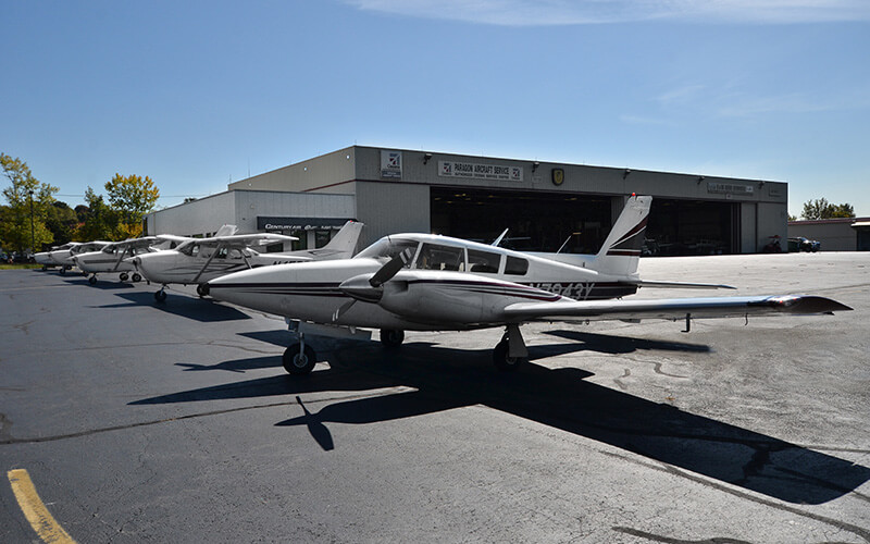 Insurance-approved recurrent training aircraft at Century Air, Essex County Airport, New Jersey