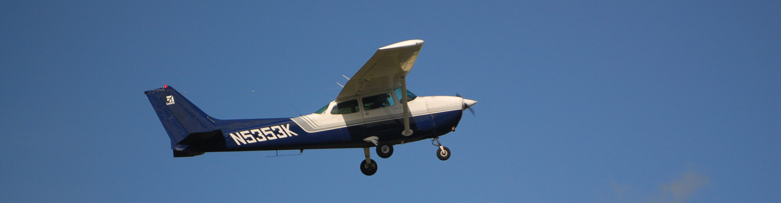 Century Air's Cessna aircraft in flight over New Jersey