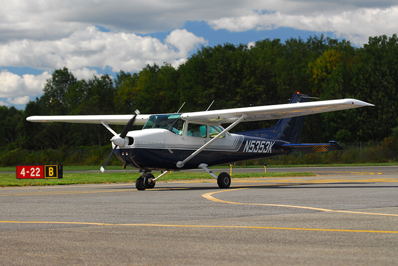 Fleet of aircraft at Century Air in Fairfield, NJ near New York City.