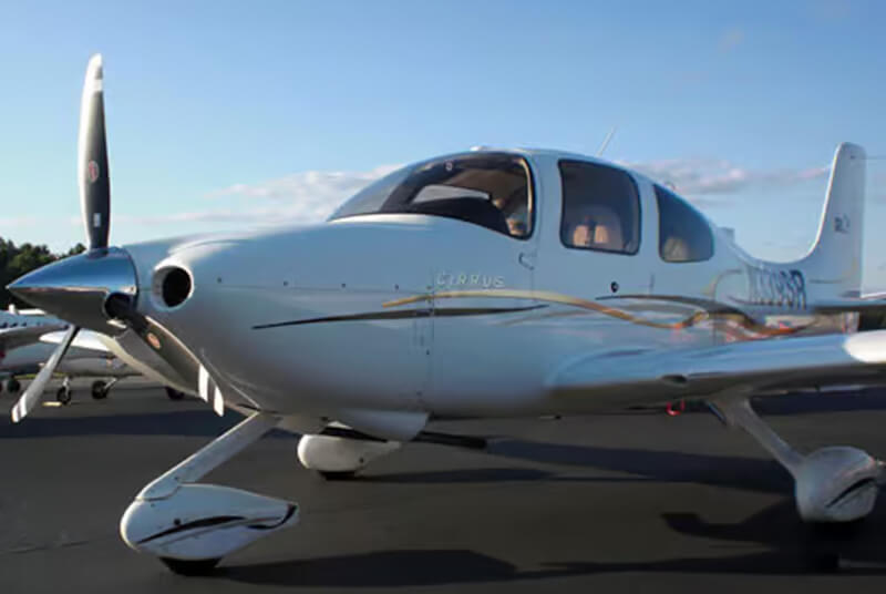 Cirrus aircraft, part of Century Air's fleet in Fairfield, NJ